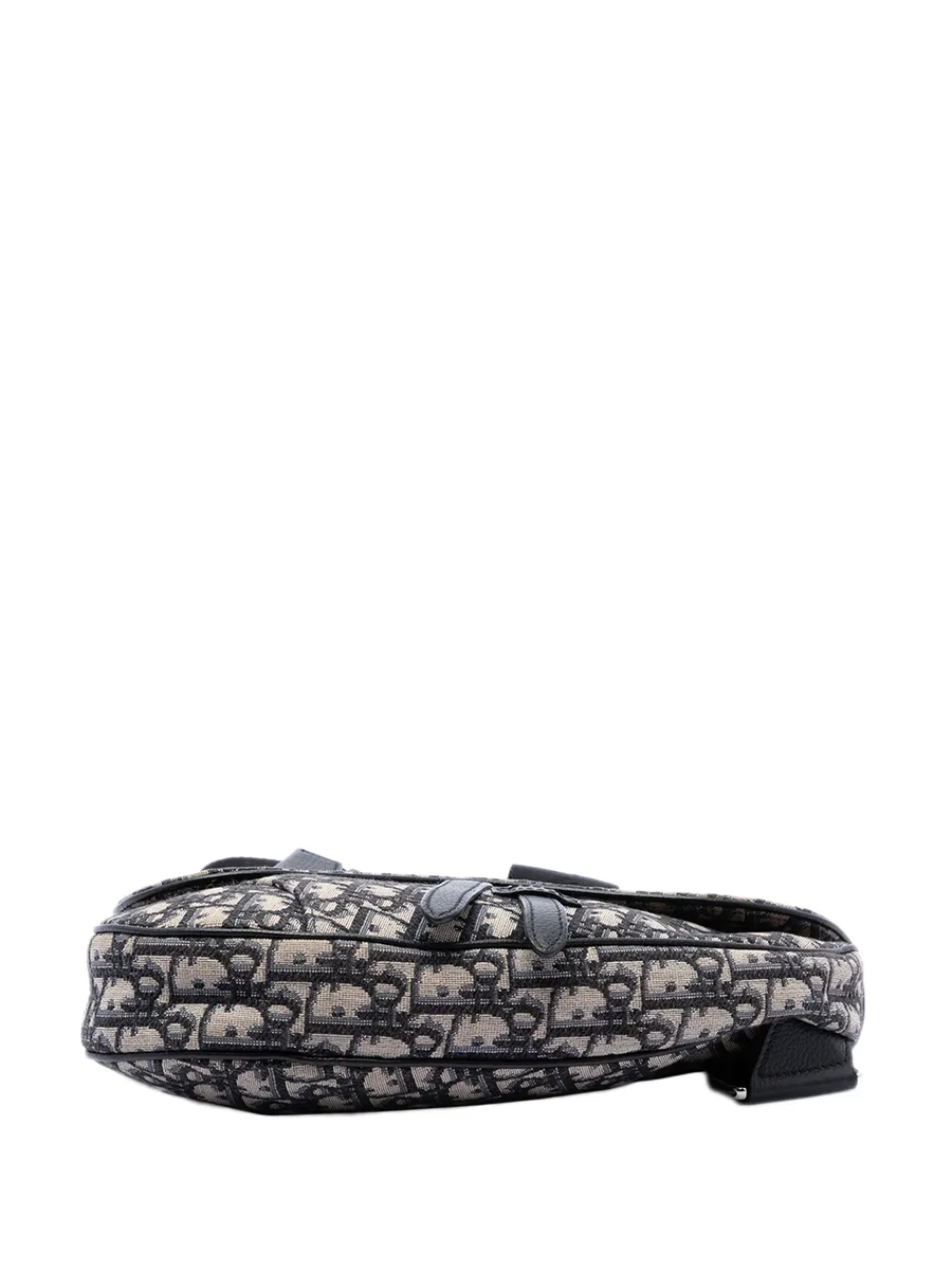 2020 Oblique Canvas Saddle crossbody bag 5