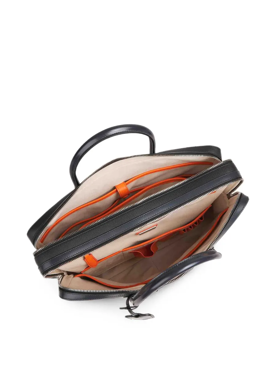 grained leather laptop bag 3
