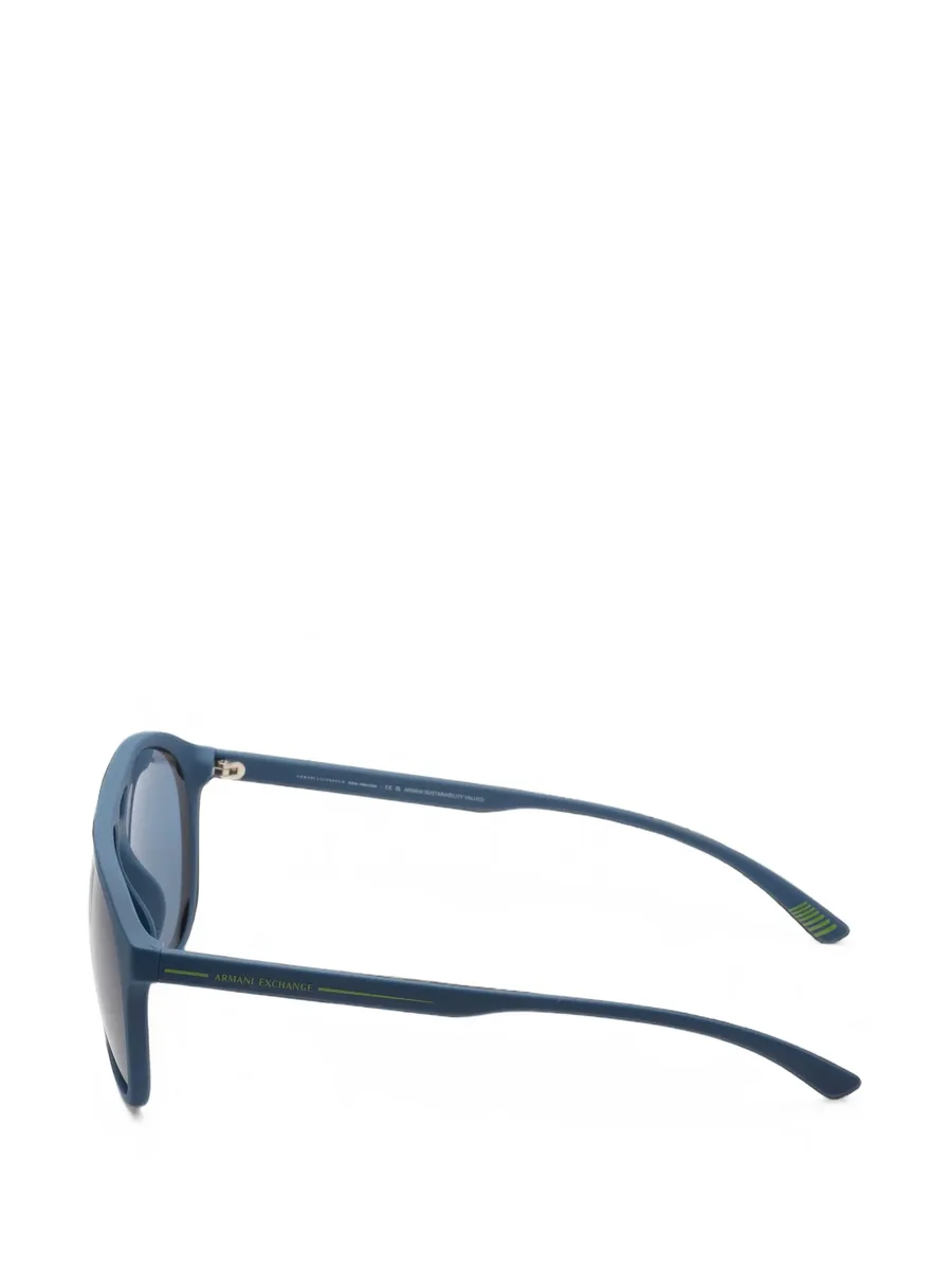 matte-finish pilot-frame sunglasses 2