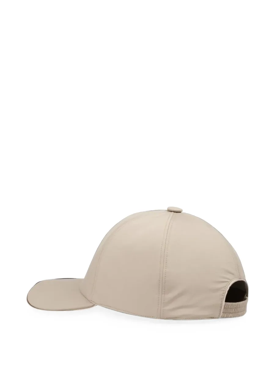 logo-embroidered technical cap 2