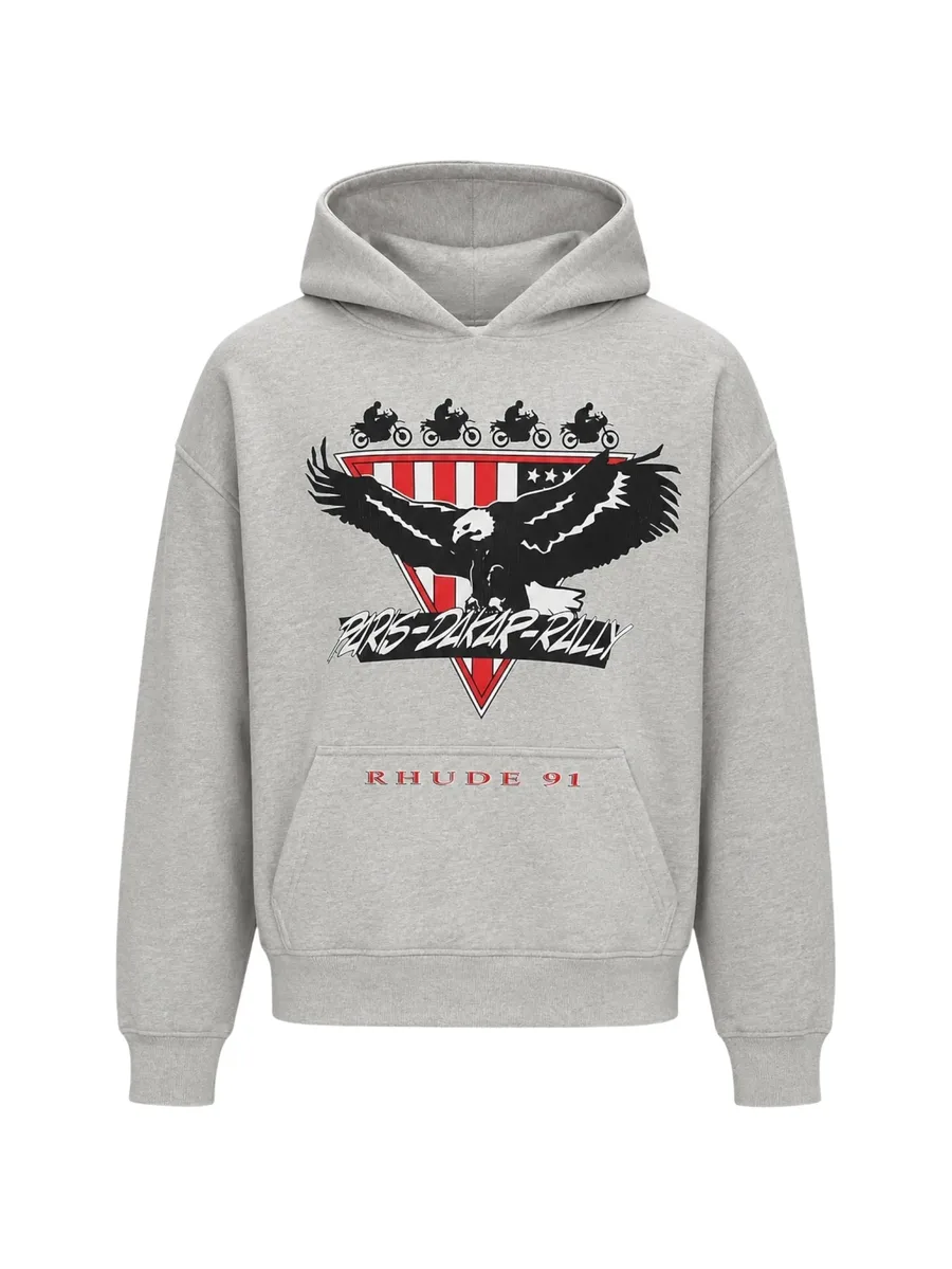 Stage Racing graphic-print hoodie 1