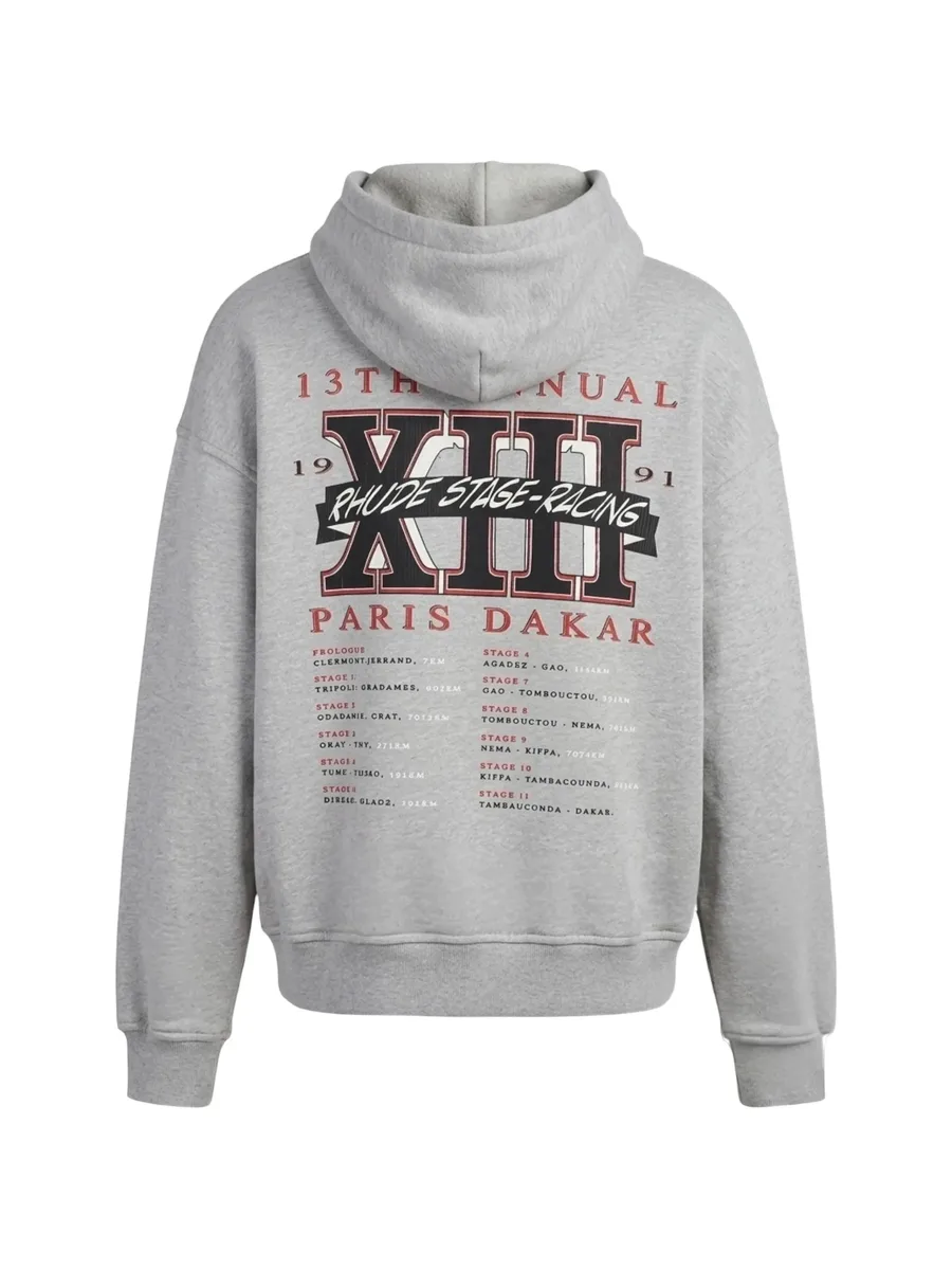 Stage Racing graphic-print hoodie 3