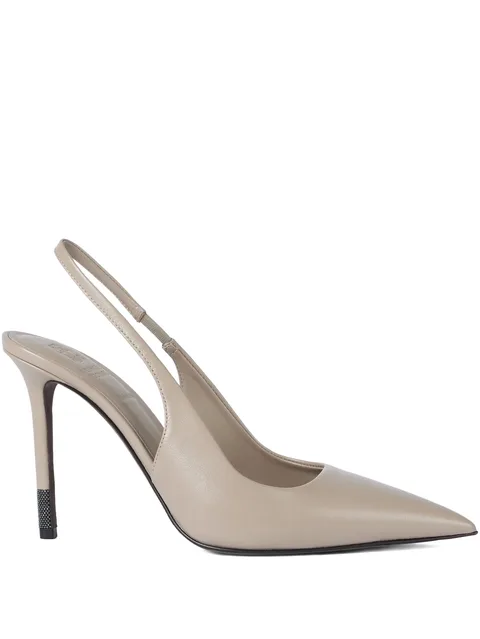 pointed slingback pumps