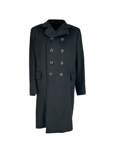 double-breasted coat