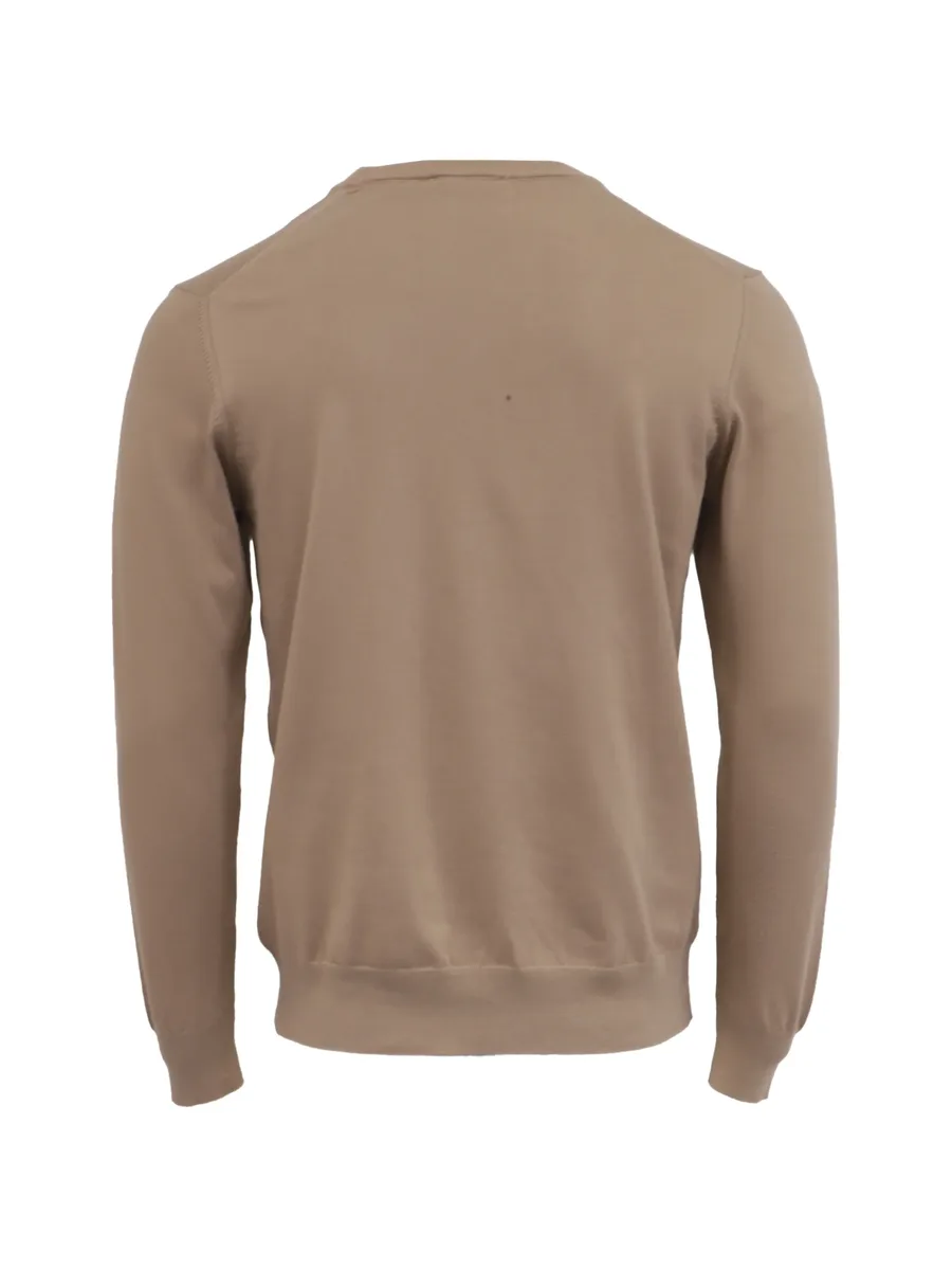 logo-embroidered knitted sweater 2