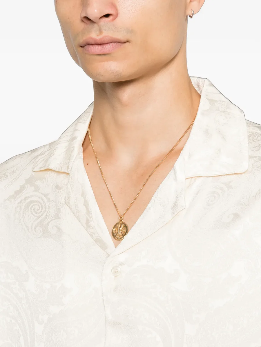 paisley-jacquard long-sleeve shirt 5