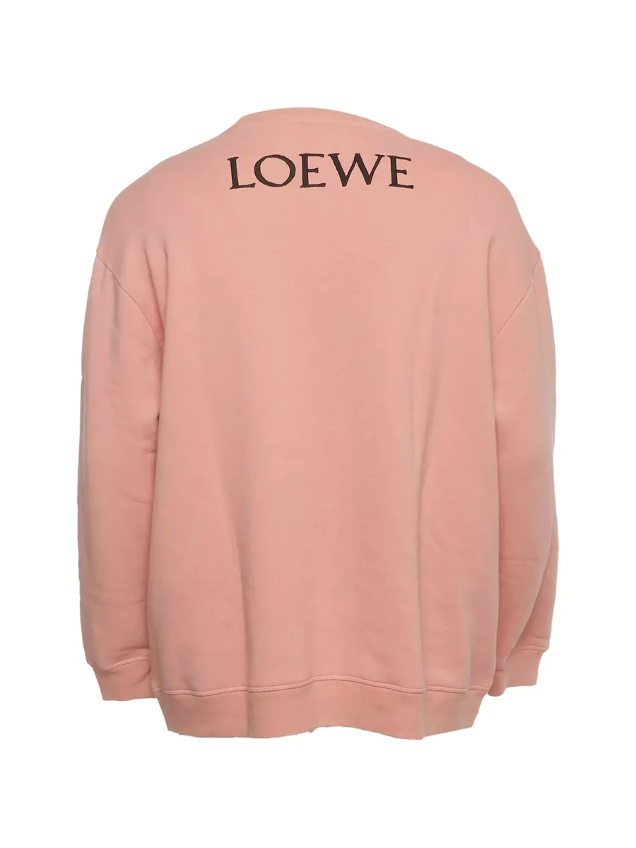 rooster-embroidered sweatshirt 2