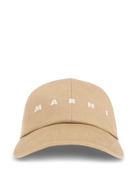 logo-embroidered baseball cap