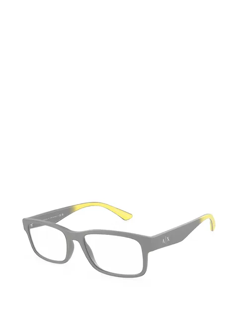 matte rectangle-frame glasses