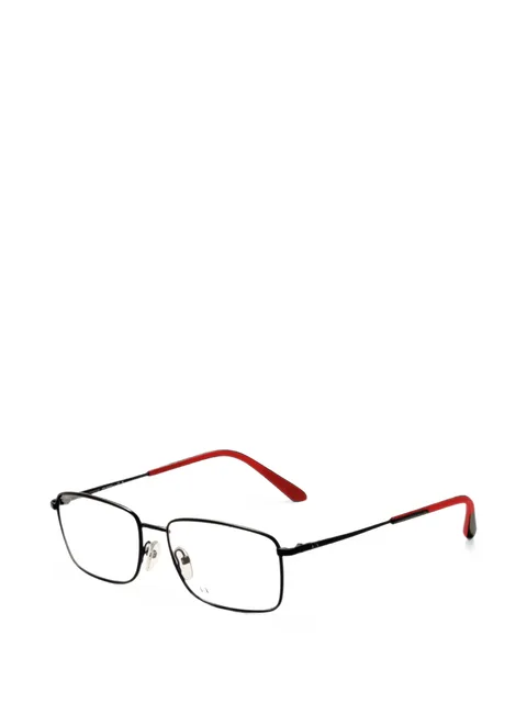 square-frame glasses