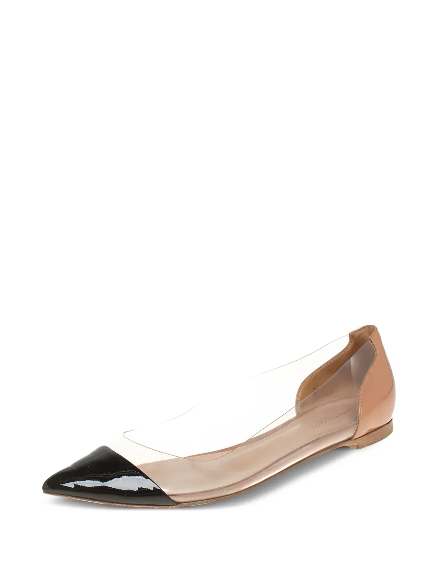 Pre-owned plexi ballet flats 3