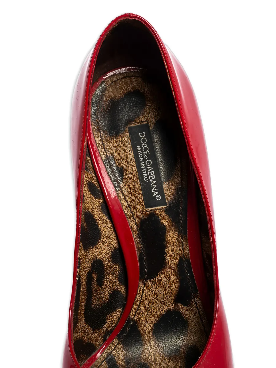 110mm patent peep-toe heels 12
