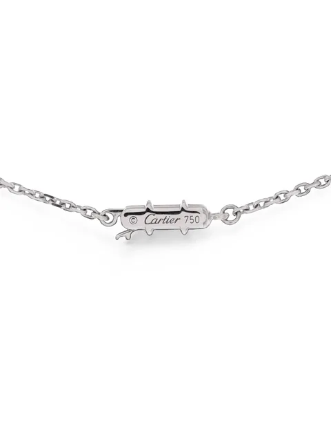 C Heart de Cartier Pendant 18K White Gold with Pave Diamonds necklace