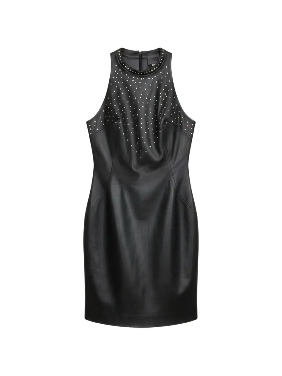1990s crystal-embellished mini dress 1