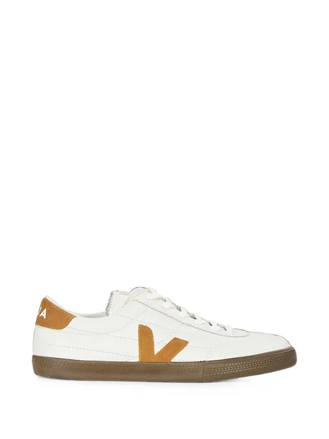 Panenka logo-patch leather sneakers
