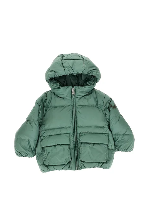 hooded puffer jacket