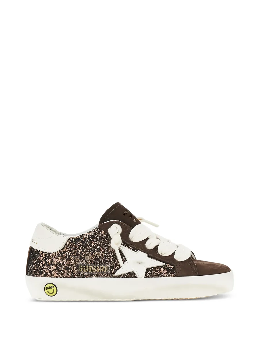 Super-Star glitter-effect sneakers 1
