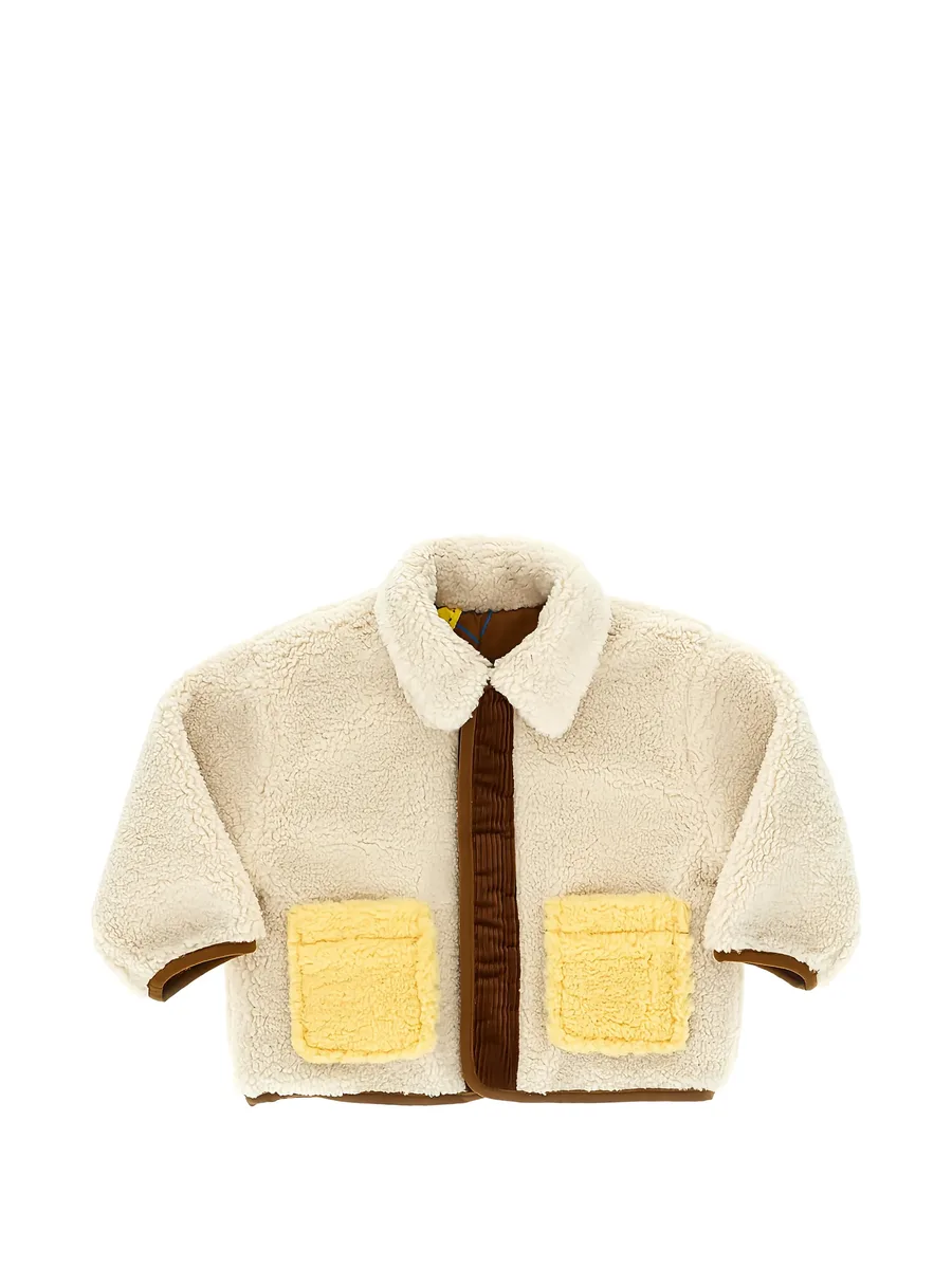 Pixel Abduction reversible graphic-print jacket 2
