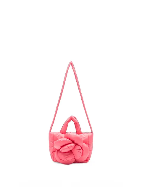 Fragola padded flower shoulder bag