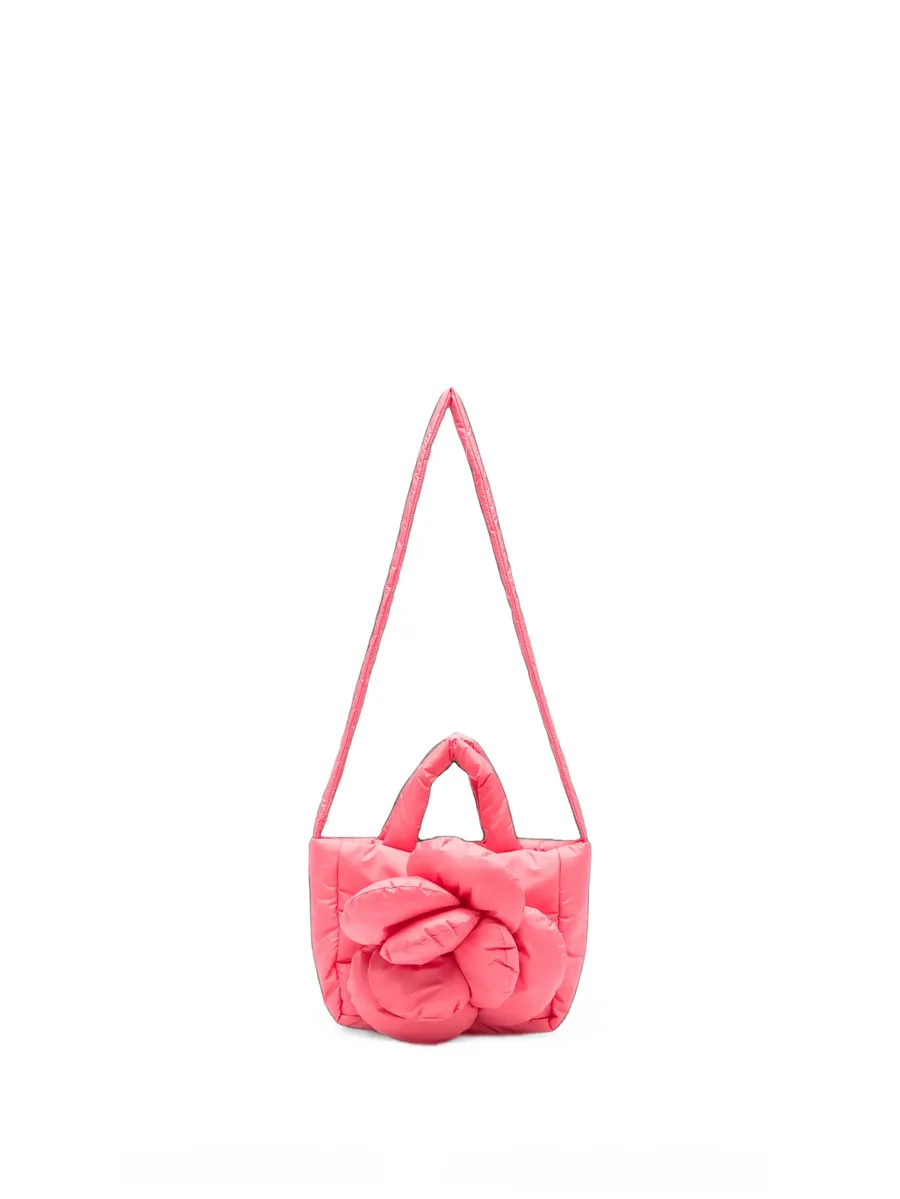 Fragola padded flower shoulder bag 1