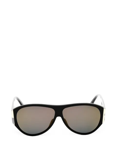geometric-frame sunglasses