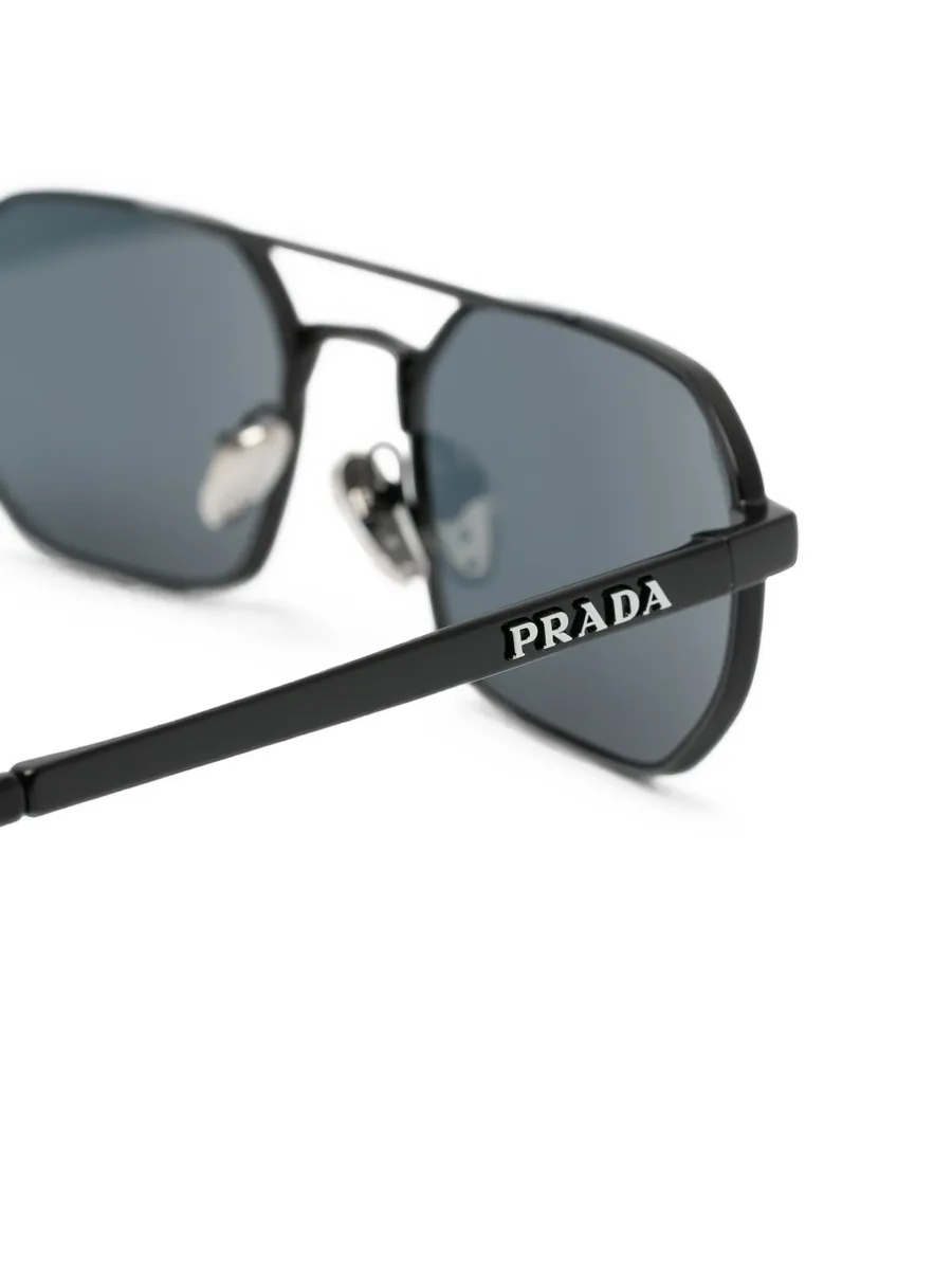geometric-frame sunglasses 3