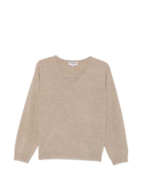 V-neck sweater