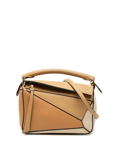 сумка-сэтчел Mini Bicolor Calfskin Puzzle (2021 год)