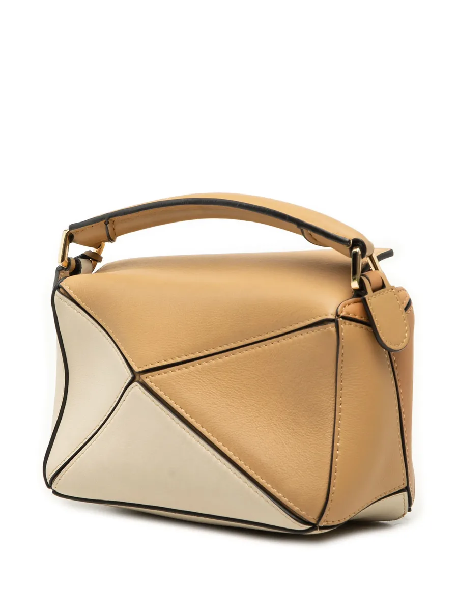 сумка-сэтчел Mini Bicolor Calfskin Puzzle (2021 год) 3