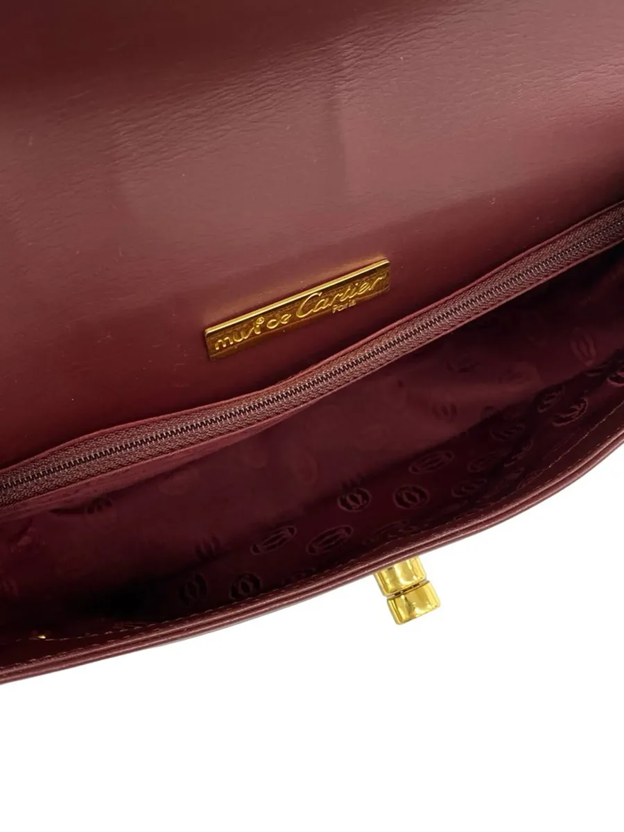 1980-1990 Leather Must De Cartier crossbody bag 4