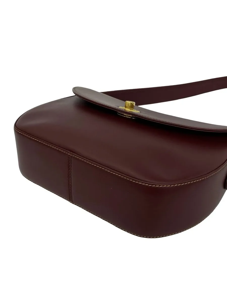 1980-1990 Leather Must De Cartier crossbody bag 7