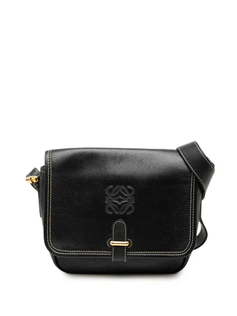 20th Century Leather Anagram crossbody bag