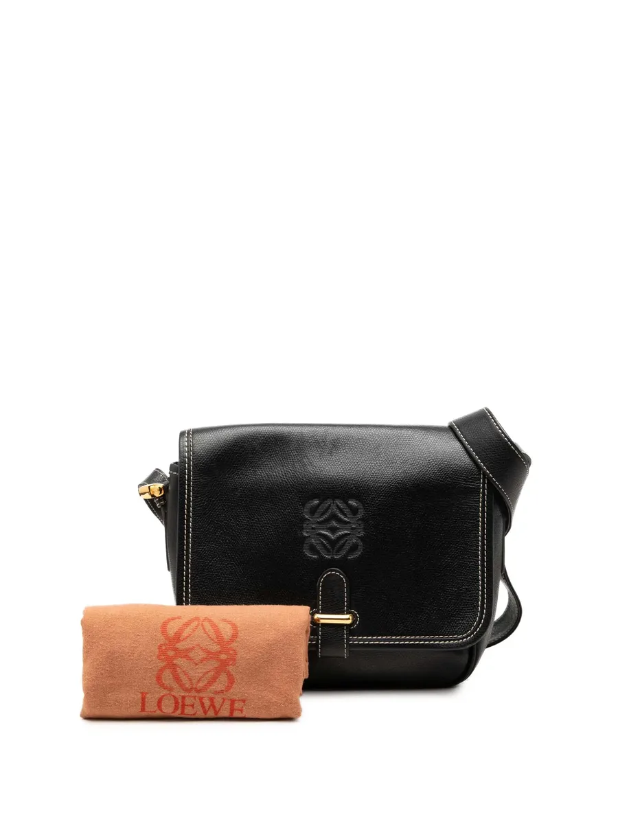 20th Century Leather Anagram crossbody bag 7