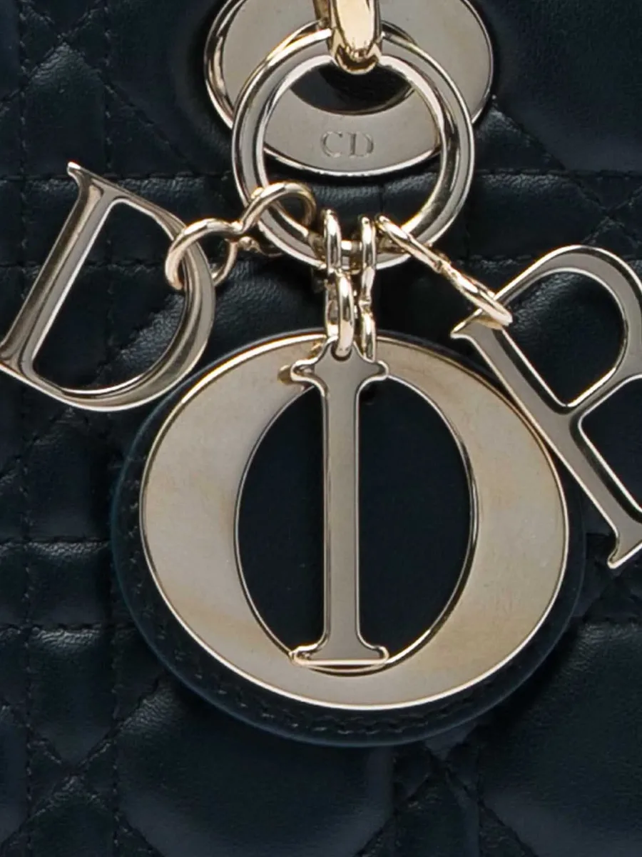 2017 Small Lambskin Cannage MyABCDior Lady Dior satchel 6