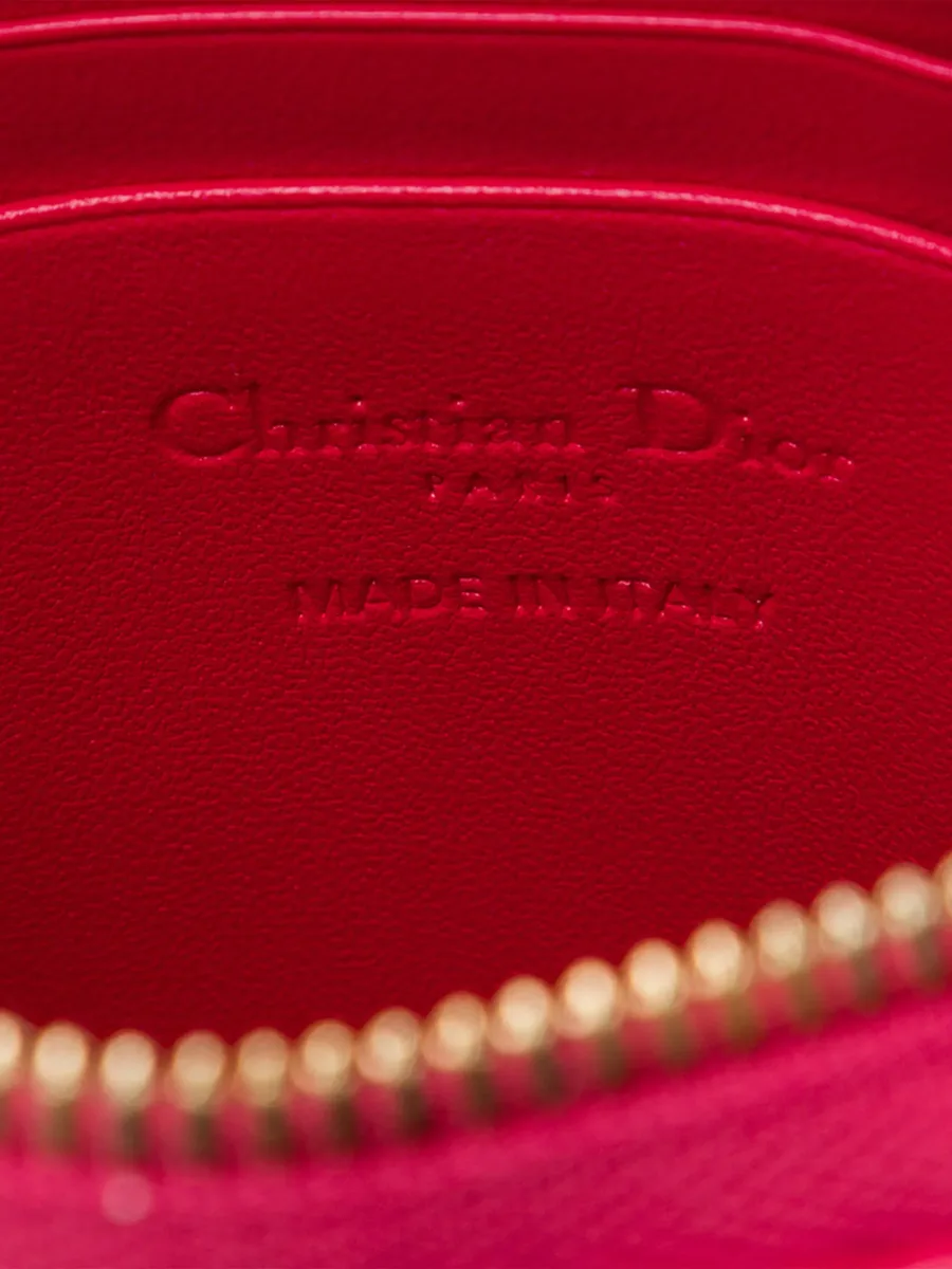 2021 Lambskin Cannage Lady Dior Call in Phone Holder satchel 6