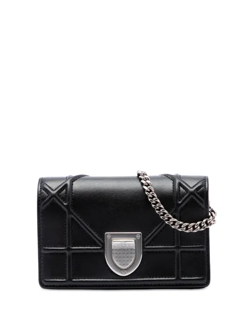2016 Baby Lambskin Diorama Flap crossbody bag
