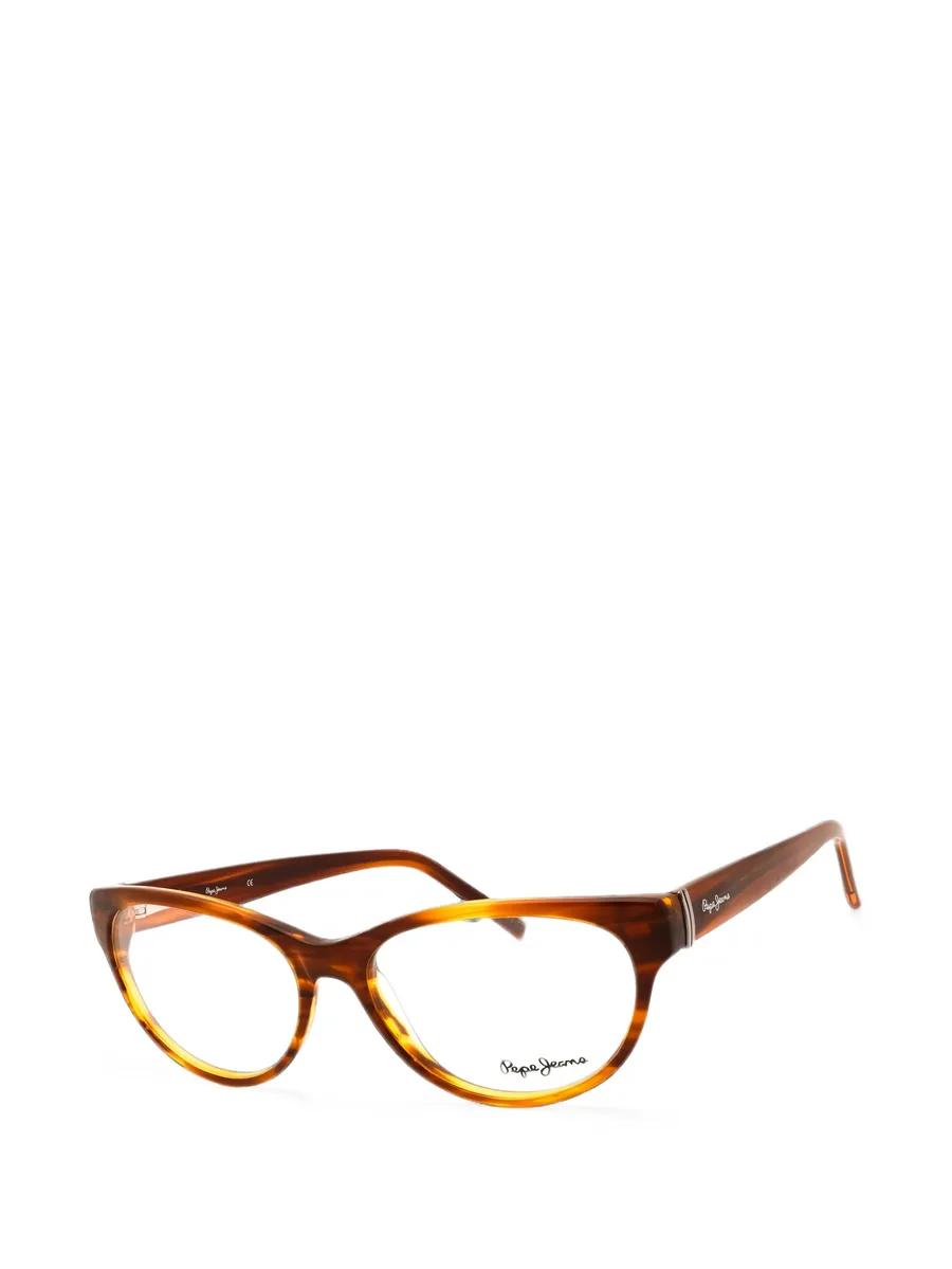 tortoiseshell-effect cat-eye glasses 2