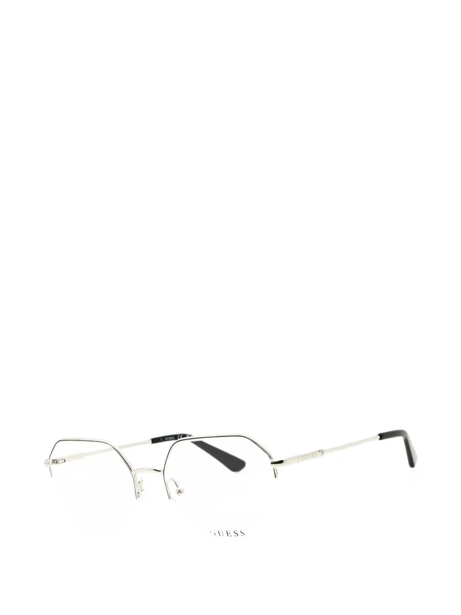geometric-frame glasses 2