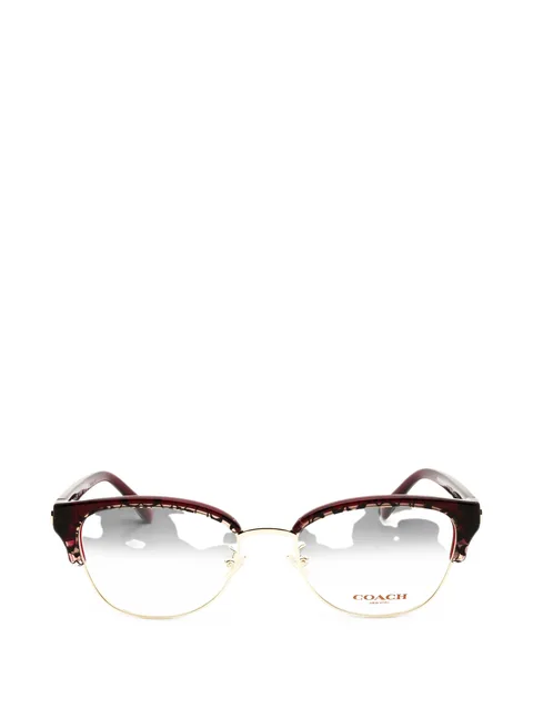 cat-eye frame glasses