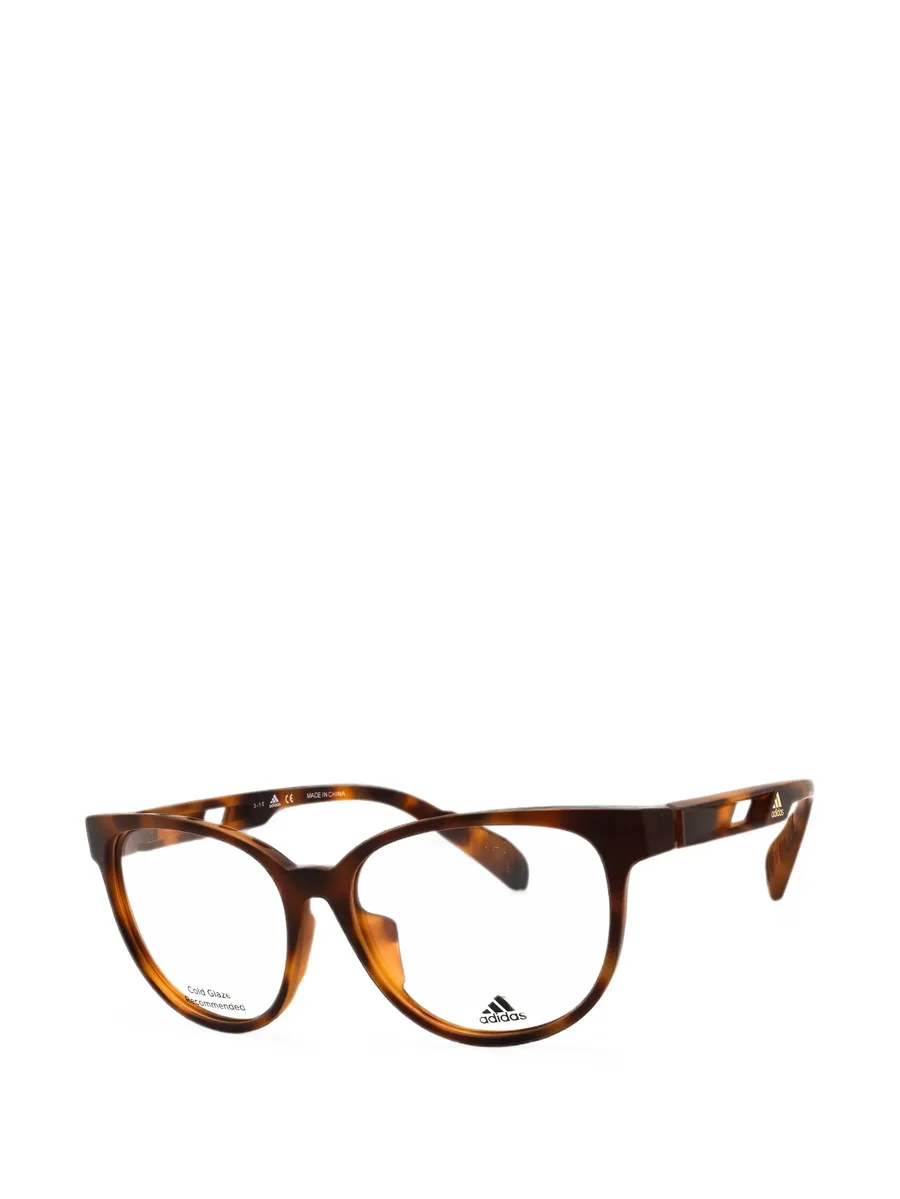 tortoiseshell-effect cat-eye frame glasses 2