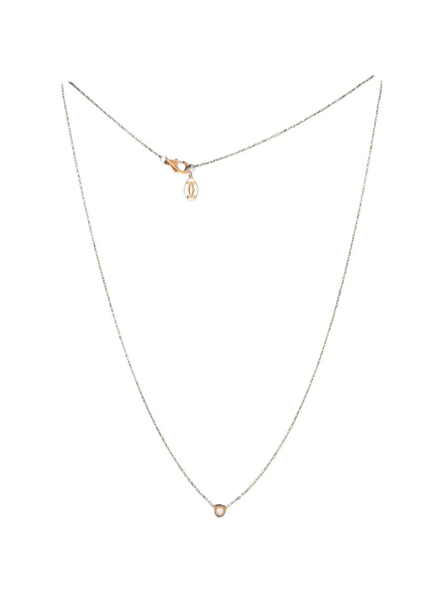 Cartier D'Amour Pendant 18K Rose Gold with Diamond XS necklace 1
