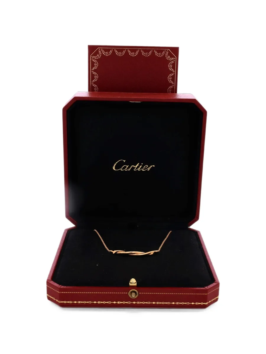 Entrelaces Pendant 18K Rose Gold necklace 4