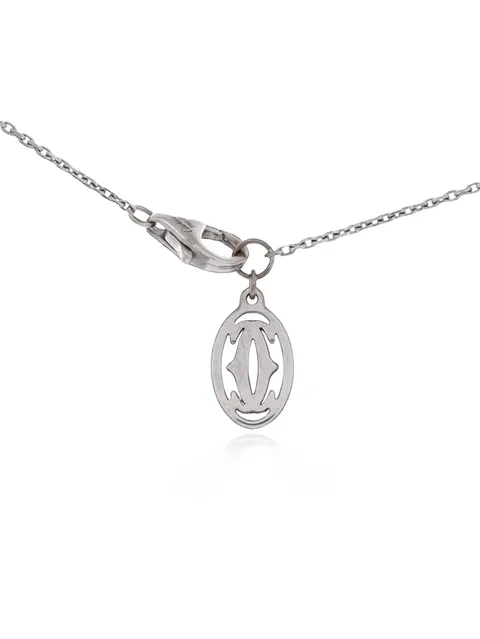 Cross Pendant 18K White Gold with Diamonds necklace