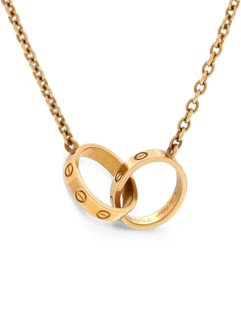 Love Interlocking 18K Yellow Gold necklace