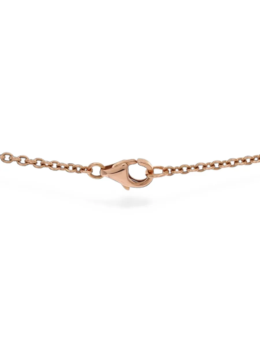 Love Interlocking 18K Rose Gold necklace 2