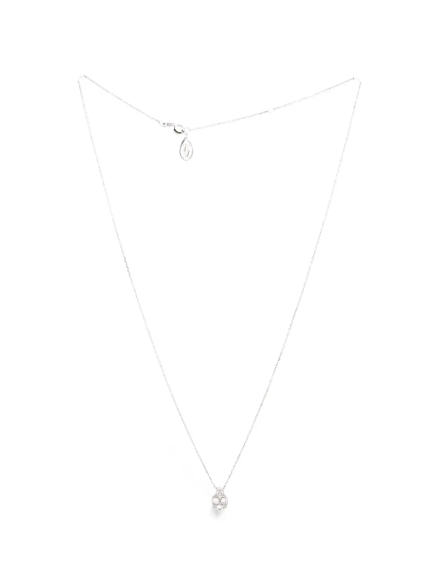 Etincelle de Cartier Teardrop Pendant 18K White Gold and Diamonds necklace 1
