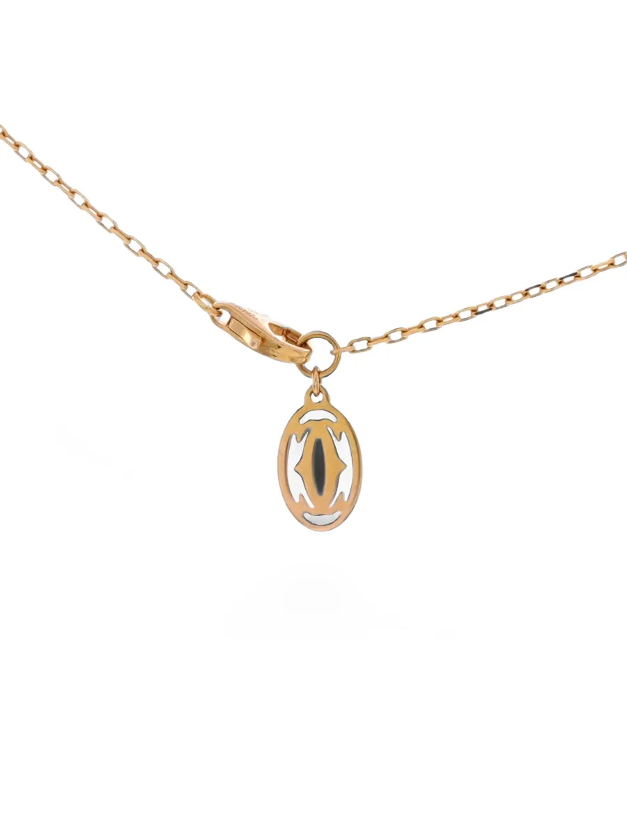 Cartier D'Amour Pendant 18K Rose Gold with Pink Sapphire Small necklace 1