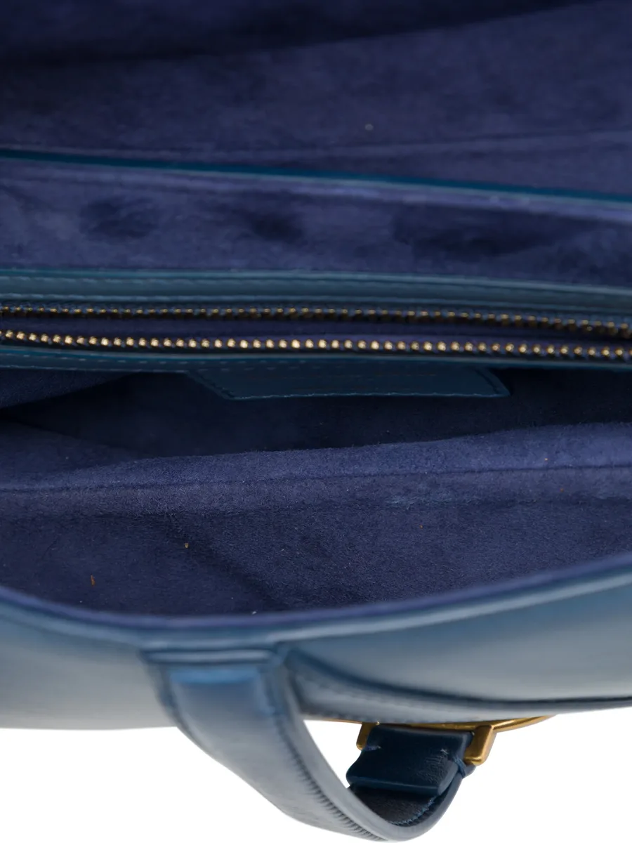 2021 Gradient Calfskin Saddle Bag shoulder bag 5