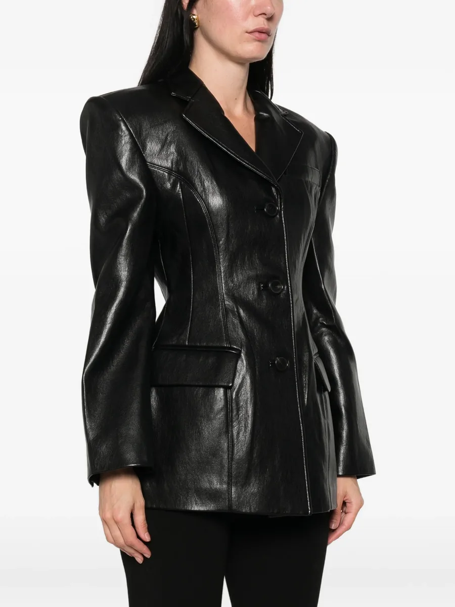 structured-shoulder blazer 3
