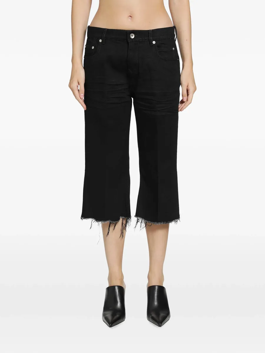 Bolan frayed-hem jeans 1